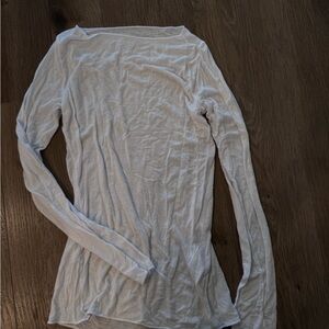 VIRAL KENDALL JENNER BOAT NECK White Long Sleeve